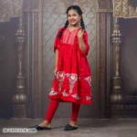 Floral Princess Frock for Girls